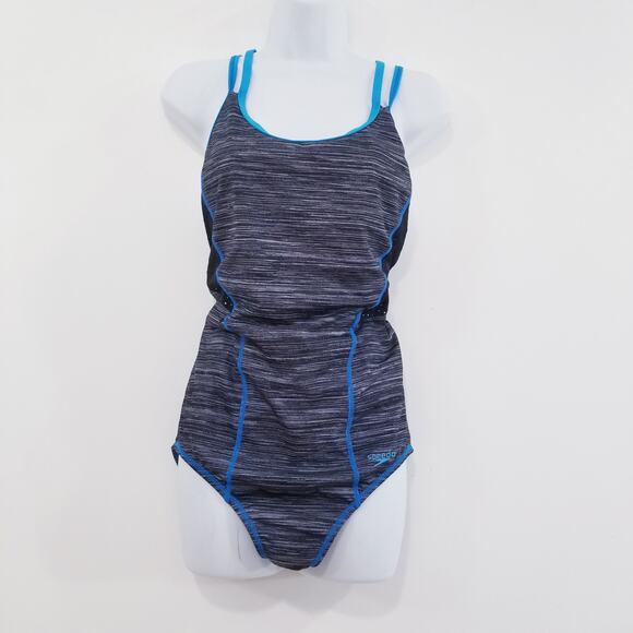 Speedo Endurance Lite One Piece Swimsuit  Strappy Swimwear - Picture 7 of 8